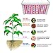 TOPLANET LED Grow Lights, 75W Full Spectrum Panel Grow Lamp Bulbs with IR LED Plant Lights for Indoor Plants,Micro Greens,Clones,Succulents,Seedlings(1 Pack)