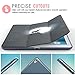 MoKo Case for iPad Pro 9.7 - Ultra Slim Lightweight Smart-shell Stand Cover with Translucent Frosted Back Protector for Apple iPad Pro 9.7