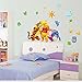 Gadfly- The Honey Pot Sun Winnie The Pooh and Winnie The Pooh Peel & Stick Nursery/Baby Wall Sticker Decal