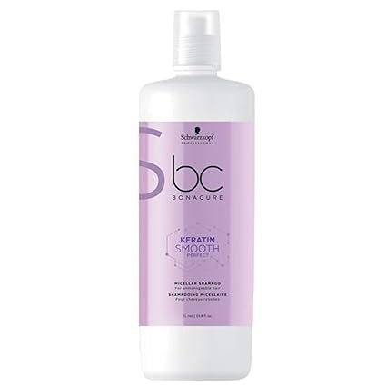 Schwarzkopf Professional Bonacure BC Keratin Smooth Perfect Micellar Shampoo, 1L