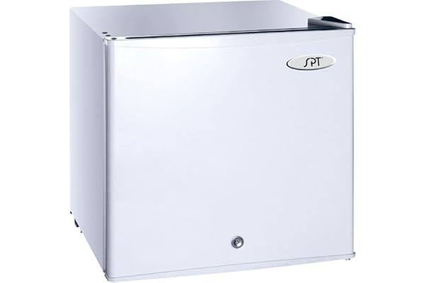 SPT UF-114W Upright Freezer, White, 1.1 Cubic Feet