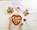 Lekue Cookie Cutter Puzzle, Hearts, Red