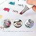 168 Set Color Graphic Drawing Painting Alcohol Art Dual Tip Sketch Pen Twin Marker Design Coloring Highlighting Underlining Set with Carry Bag