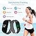 Fitpolo Fitness Tracker HR,Activity Tracker with Heart Rate Monitor, IP67 Waterproof Smart Bracelet, Fitness Watch with Calorie Counter,Sleep Monitor,Pedometer Watch for Kids Women and Men