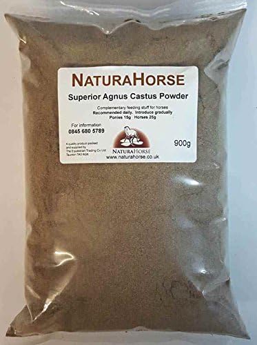 Agnus Castus Powder Herbs for Horses or Ponies (a.k.a chaste berry or monkspepper) 900g (moody mares / riggy geldings)