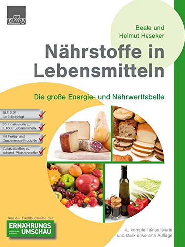 [- Nährstoffe in Lebensmitteln: Die große Energie- und Nährwerttabelle -]