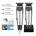 Pro Outliner Hair Beard Trimmer with T-Blade, BESTGOMG Cordless Hair Beard Mustache Body Grooming Kit with USB Rechargeable Lithium Ion and LED Display, for Contouring Shaving, Sculpting and Trimming
