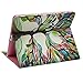 Dteck Case for iPad 2 3 4, PU Leather Folio Flip Stand Case with Card Slots/Cash Pocket Wallet Design Protective Shell Cases Portable Covers for Apple iPad 4,iPad 3 & iPad 2,Big Tree