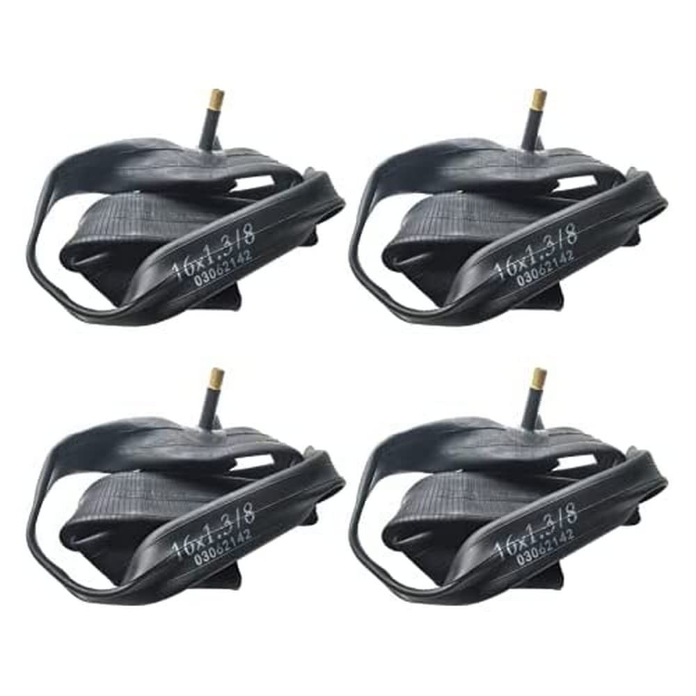 4 x Inner tubes for BROMPTON folding bike 16 x 1 3/8 inch / 37-349 Schrader valve (4 pack)