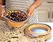 Kitchen Maestro Collapsible Silicone Colander/Strainer. Includes 2 Sizes 8 and 9.5 inch. … (Orange)
