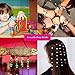 Pony Beads, Shynek 24 Colors Plastic Pony Beads Friendship Bracelet Beads for Jewelry Bracelets Making and Hair Braids, Assorted Rainbow Colors