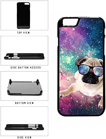 Galaxy Space Flying Pug Dog iPhone 6 / 6S (4.7) Hard Case Back Cover