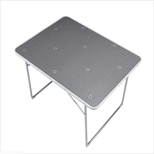 LHYLHY Tabelle XIAOYAN Gray - Esstisch Tisch im Freien Tisch Klapptisch Gartentisch 4 Personen – Bild 3