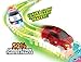Mindscope Twister Tracks Micro Neon Glow in the Dark 11 feet of Flexible Assembly Track Race Series with rechargeable car