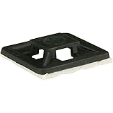 Install Bay CTM34 Adhesive Backed Cable Tie Mount 3/4 Inch x 3/4 Inch 100 Pack