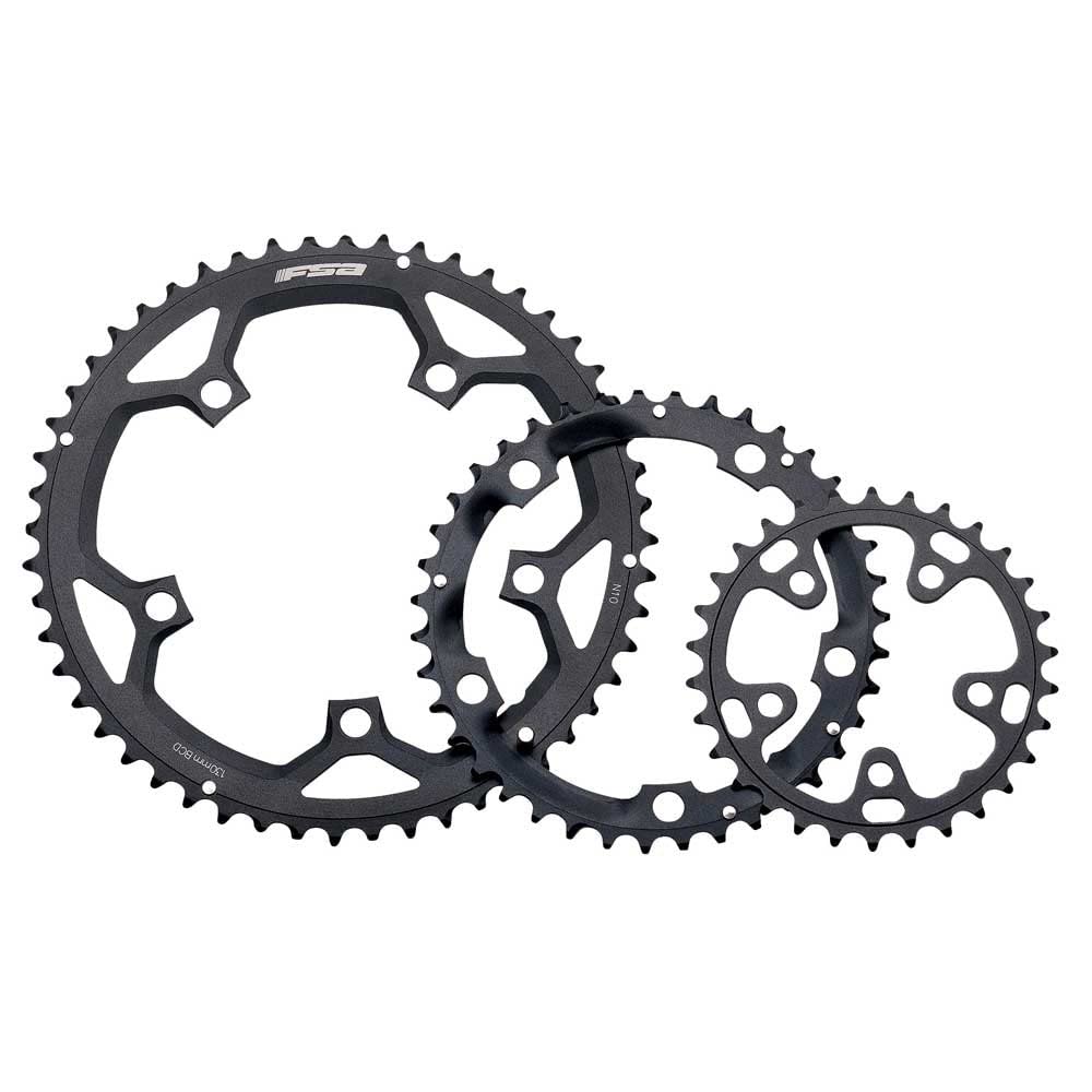 X-BIONIC FSA Pro Road N10 130BCD Chainring - Black, 130 x 50t