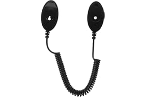 Healifty Retractable Security Tether with Adhesive Hook for Mobile Phones and Tablets Coiled Anti-Theft Cable