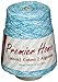 Premier Yarns Home Cotton Cone Yarn, Ideal Knitting and Crochet Supplies, Made of Recycled Cotton and Polyester, Ocean Splash, 700 Yards
