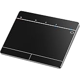 Homiguar Wireless Bluetooth Trackpad for Windows 10 &amp; 11, 3-in-1 Connectivity Modes,High Precision Control, Portable Multi-Touch Gestures touchpad for PC &amp; Laptop (Black)