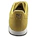 PUMA Roma Emboss Zig Zag Women Round Toe Leather Yellow Sneakers