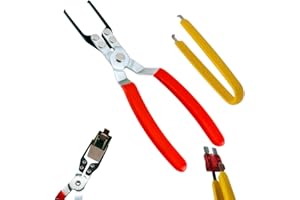 Komitasui Relay Puller Pliers, Fuse Puller Pliers, Automotive fuse puller tool, Fuse removal tool, Car electrical disconnect pliers (2-Pack)