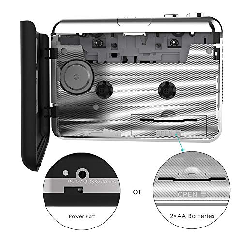 3 Cassette+Player+Cassette+Converter+Compatible+Cassettes