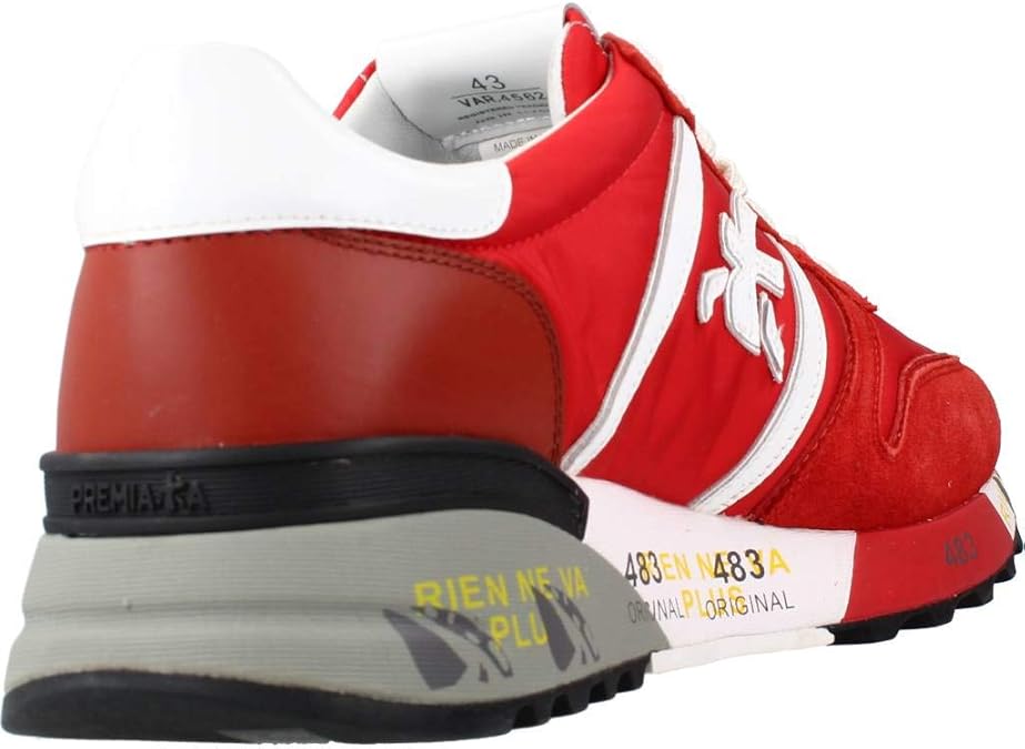 Premiata Sneakers for Men, Red, Nylon, 2021, 10 10.5 11.5 6.5 7.5 8 9 lander -4562 (red, LPUS3335775) - buy for 220$ - LePodium