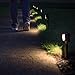 Mr. Beams MBN580 NetBright Technology LED Path and Deck Lights, Outdoor Garden Landcape Lighting, Wireless with Motion Sensor Detection (4-Pack), Brown