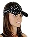 Greatlookz Glitter Sequin Visor for Ladies, Black