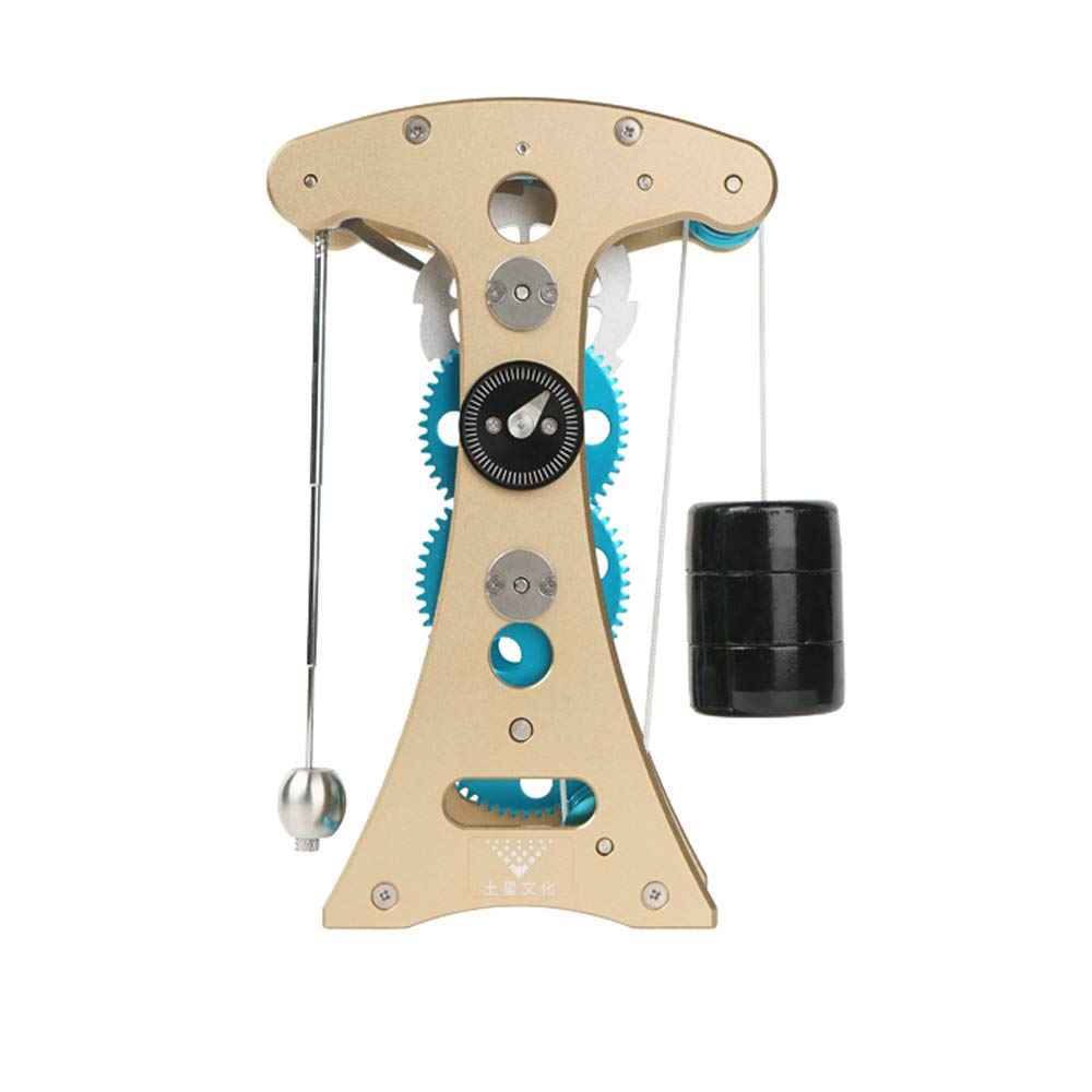 WENHSIN Scale Galileo Pendulum Mechanical Clock Model Full Metal Assembling Science Model Building Kits for Researching Industry Studying Toy/Gift