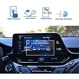 LFOTPP 2018 Toyota C-HR Entune 7 Inch NGX50 ZYX10 Car Navigation Screen Protector, [9H] Tempered Glass Infotainment Center Touch Screen Protector Anti Scratch High Clarity (2018 7-Inch)