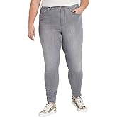 Universal Thread Women's High-Rise Skinny Jeans (Light Gray, 0)