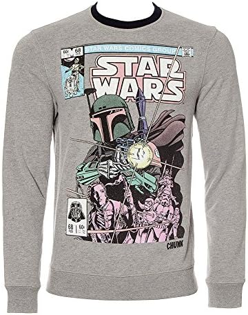 Chunk Clothing Men's Star Wars Comic Sweatshirt - Medium, Grey