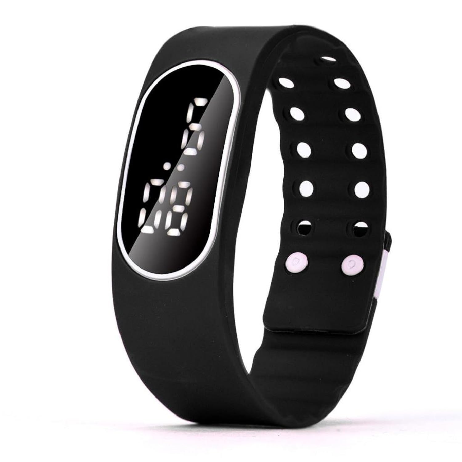 第1位獲得 ユニセックスledスポーツ腕時計hosamtelメンズレディースゴムストラップ日付デジタルブレスレット腕時計 5x1 8cm ブラック ブラック B0784t7jhl 172 11 30 108 81