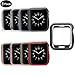 Watch Protector Case Compatible with Apple Watch Cover Protecitve Frame Bumper MAIRUI 38mm 8 Packs TPU Guard Protection Case for iWatch Series 3/2/1 Sport Edition