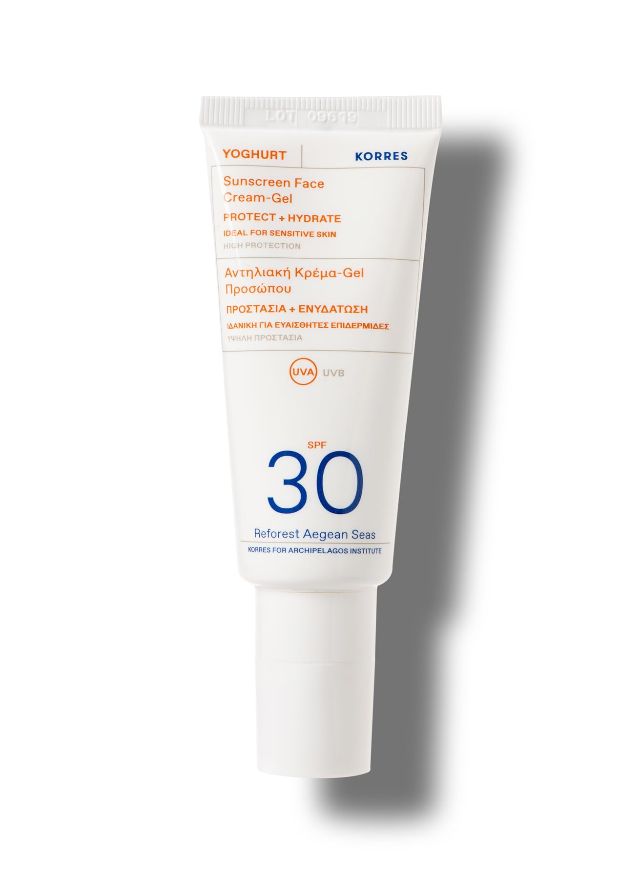 KORRES Yoghurt SPF30 Face Sun Cream Gel 40ml