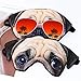 Onshine 3D Cat Dog Sleeping Mask 4 Pack Cute Animal Cartoon Sleep Mask Soft Plush Blindfold Travel Nap Night Eye Cover Sleep Mask Eye Mask for Girls Kids