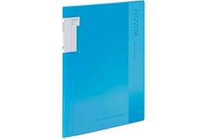 Kokuyo Novita α, Expandable File Clear Book, Display Book, Presentation Binder with Plastic Sleeves 40-Pocket Bound, A4-S, Li