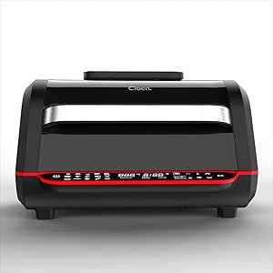 8 funciones en 1: Air Fryer, Hornear, Deshidratar, Panificar, Pizza, Asar, Grill, Manual,Sistema ciclónico: El sistema ciclónico de la Foodie Fryer. más su diseño compacto y hermético de gran capacidad, asegura que todo el aire esté contenido en la cámara y fluya activamente alrededor de los alimentos, lo que promueve la intensidad y eficiencia de la cocción. Por esto y por mucho más la hace única en el mercado.,Fácil de limpiar: gracias a sus piezas aptas para el lavavajillas, un revestimiento antiadherente y un práctico cepillo incluido.,Gran capacidad de 7L: Prepara una comida para familiares y amigos con su recipiente de gran capacidad y su cesta para freír con aire, además de su parrilla, ideal para hasta 6 personas.,Más sabor, menos humo: La tapa antisalpicaduras extraíble evita que la grasa salpique la resistencia y, combinado con la rejilla con control de temperatura y la zona de aire frío, reducen el humo.