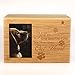 ENBOVE Cremation Urns for Ashes，Burly Wood Keepsake Urns for Dogs Ashes,Pet Memorial Keepsake Urns,Wood Urn,Photo Box Pet Cremation Urn