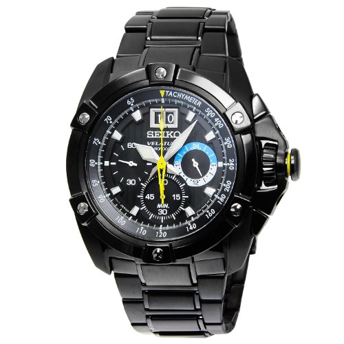 Seiko SPC073 Velatura Big Date Chronograph Men's  Watch