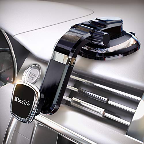 BESTRIX Phone Holder for Car, Magnetic Car Phone Mount | Dashboard Cell