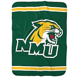 Northern Michigan University Primary Logo Stripes