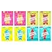 8 Pack Variety, Stevia Sweetened Fruity Gummy Bears, Sour Gummy Bears, Sweet Fish, Sour Buddies, Assortment Pack, Low Sugar, Low Carbs