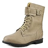 West Blvd Women's Lace Up Military Boot