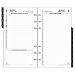Day-Timer Daily Planner Refill 2017, Two Page Per Day, Reference, January 2017 Start, 3-3/4 x 6-3/4
