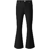 70SFUSION Men's Relaxed Fit Vintage Jeans, Classic 70s Style Bell Bottom Denim Pants