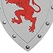 Rampant Lion Valor Medieval Battle Foam Shield