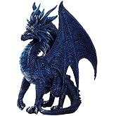 Pacific Giftware Blue Nightfall Dragon Statue by Ruth Thomson Dragons Lair