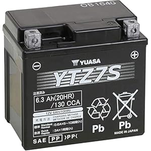 Batteria Yuasa YTZ7S originale Yamaha 5TJ821000100 Misure 113 x 70 x 105 mm